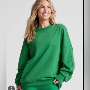Beyond Yoga LuceFleece Oversized Sweatshirt (Small, NWT)
